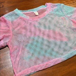 COLORFUL MESH CROP TOP💥